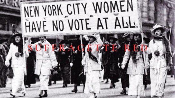 The Suffragette Red - a statement of power we'll never get tired of - Gressa Skin